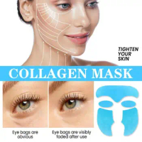 5 Set Coniferin Deer Bone Soluble Collagen Filling Patch Nano Instant Facial Mask Moisturizing Firming Lifting Gel Skin Care Set