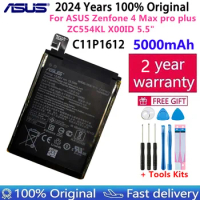 2024 Years 100% Original ASUS C11P1612 5000mAh Battery For ASUS Zenfone 4 Max pro plus ZC554KL X00ID 5.5" batteries +Tools