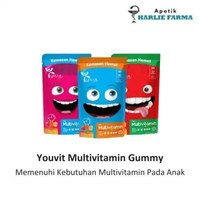 Youvit Gummy Multivitamin dan Omega-3 - Multivitamin Anak Multivitamin Gummy 7s
