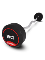 บาร์เบล แกนหยัก EZ หุ้มยาง ขนาด 30KG x 1 ชิ้น (MD3009-EZ) (สีดำ)