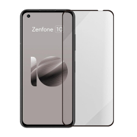 Metal-Slim ASUS ZenFone 10 AI2302 全膠滿版9H鋼化玻璃貼-晶鑽黑
