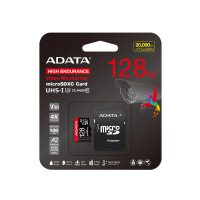[二入組]威剛ADATA High Endurance microSDXC UHS-I U3 A2 V30 128GB 記憶卡