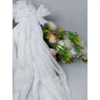 10 pcs Kain Stoking import Stoking Polos Import Stoking Putih Kain Stoking Import Stoking Polos Stok