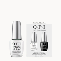 OPI Infinite Shine Funny Bunny Nail Polish with Base and Top Coat Duo Bundle