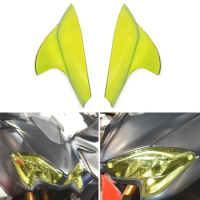 Motorcycle Acrylic Headlight Protection Cover Front Lamp Decoration accessories For YAMAHA TMAX 530 TMAX530 tmax530 2017-2020