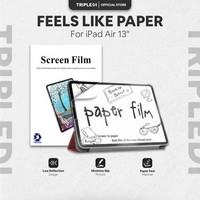 TRIPLEDI Anti Gores Film For iPad Air 13 inch M2 2024 M3 2025 M4 2026 Feels Like On Paper TD3202 Scr