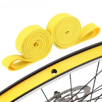 1 Pair 2pcs Bicycle Tube Premium PVC Rim Tapes Strips MTB Mountain Bike Road Bike Folding Tire Liner Cover 26 27.5 29 700c Inch