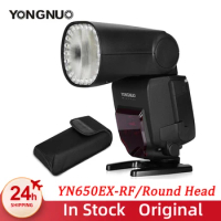 YONGNUO YN650EX-RF Round Head Camera Flash Lamp TTL High-speed Sync External Flashgun Hot Shoe Light For Canon SLR 7D 60D 600D