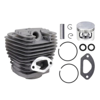 45.2Mm Chainsaw Cylinder Piston Needle Cage Gasket Kit For 5800 58Cc Cylinder Assembly Chainsaw Spare Parts
