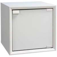 【Comfort House】魔術方塊30系統收納櫃/木門櫃-白色