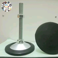 kaki adjuster conveyor M16x10cm+karet adjuster foot table