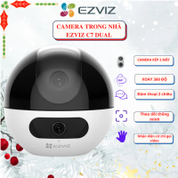 Camera WIFI trong nhà cao cấp EZVIZ H6 3K 5MP, EZVIZ C7 DUAL 2K+ 4MP ống kính kép, C6C 8MP 4K SIÊU N
