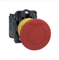 Emergency Push Button Schneider XB5-AS8442 dia 22mm