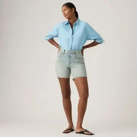 Levi's® Women's 501® Original High-Rise Mid-Thigh Jean Shorts (85833-0106) 27