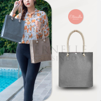 [100% FOTO ASLI] TAS JINJING TOSCANO TALI SUMBU / TAS KOTAK POLOS MURAH / TAS KADO HAMPERS / TAS KOT