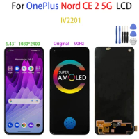 Original Amoled For OnePlus Nord CE 2 5G IV2201 Lcd Display Touch Screen Digitizer Assembly For OnePlus Nord CE2 5G Replacement