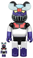 BE@RBRICK 庫柏力克熊 永井豪 魔神Z 無敵鐵金剛 100％ + 400％ 日版