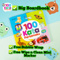 100 KATA PERTAMAKU BIG BOARDBOOK MY FIRST BOOK BUKU ANAK BAYI ZIYAD