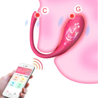 Vibrator for Women G Spot Dildo Vibrator Wireless Bluetooth APP Control Wear Vibrating Egg Clit Female Vibrating Panties Sex Toy