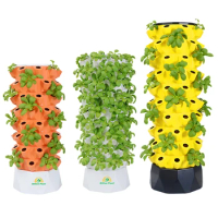 Agricultural greenhouse indoor home aeroponic grow tower garden hydroponic tower vertical hydroponics systems