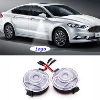 LED Rear View Mirror Welcome Lamp Shadow Light For Ford Mondeo Edge Explorer Taurus F-150 Ranger Auto LED Laser Projector