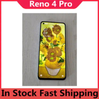 DHL Fast Delivery Oppo Reno 4 Pro Cell Phone 6.5" AMOLED 90HZ 48.0MP 65W Super Charger Face ID Fingerprint Snapdragon 765G OTA