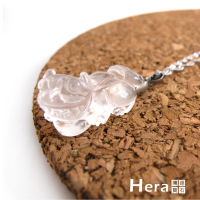 【HERA赫拉】頂級冰種水沬玉貔貅項鍊