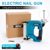 20V Electric Nail Gun For F30/422J Framing Nailer Tacker Stapler Furniture Staple Gun Woodworking Po