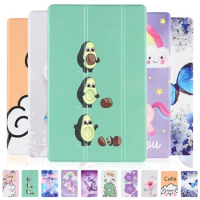 Tablet Cover for Funda iPad Pro 11 2020 Case PU Leather Soft TPU Back Cute Painted Cover Coque for iPad Pro 11 Case 2020 2018