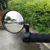 Bicycle Rearview Mirror Wide Angle Convex Mirror Bicycle Rearview Mirror Mountain Bike Rearview Mirror Electric Bike Rearview Mi