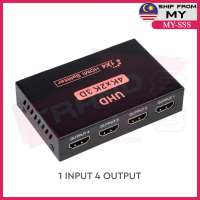 HDMI Splitter 1 IN 2 4 OUT FULL HD 4K 3D for Astro PC Laptop DVD Monitor Screen Duplicate
