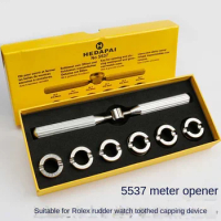 For Rolex&amp;Tuder Watch Repair tool - Oyster Style waterproof watch screw back case opener # 5537