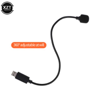 Lavalier USB Microphone 360 degree adjustable Condenser Mic Adapter Cable for iPhone Android Smartphone/iPad PC Computer laptop