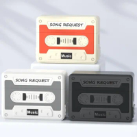 Retro Tape Case for Airpods pro/pro2 Silicone Earphone Box Cover Soft 3D Bluetooth Wireless Protect Case for Airpods 3 Airpods3