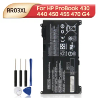 Original Replacement Battery RR03XL HSTNN-LB7I For HP ProBook 430 440 450 455 470 G4 48Wh