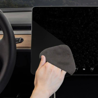 Computer Monitor Cloth Microfiber Screen Cleaner Cloth for Phone Tablet Computer Car Portable Round Square for Multi-media