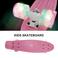 Pastel Mini 22" Skateboard Cruiser Penny Board Skate Board Retro Longboard Complete Plastic Scooer