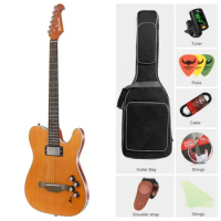 K10 Silent Guitar Stringed Instruments Guitarra Electrica Guitar Natural Silent Acoustic Electric Gu