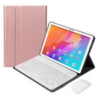Keyboard Case for Samsung Galaxy Tab S7 S8 Plus + S7 FE 12.4 Case SM-T970 T730 Tablet Case for Galaxy Tab S7 Plus Keyboard Cover