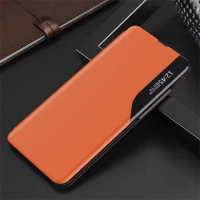 Samung A22S Case Smart Window View Leather Flip Cover For Samsung Galaxy A22S A 22S 22 S 5G 2021 6.5" Magnetic Book Stand Coque