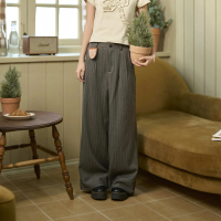 Quần suông ống rộng đáp gấu ngang Stella Pants - u.found