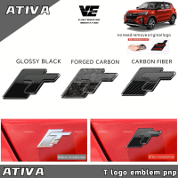 Vemart perodua ativa t logo emblem accessories
