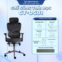 [ 8/8 ] Ghế Công Thái Học Centaur CT-OC01 - Linh Hoạt Thoải Mái Bền Bỉ Cho Văn Phòng Học Tập Game Th