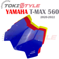 Motorcycle Sport Opaque Windshield Windscreen Visor Fit For TMAX560 T-MAX 20 21 22 TMAX 560 2020 2021 2022 T-MAX 530 SX DX