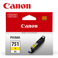 CANON CLI-751XL-Y 原廠黃色高容量墨水匣