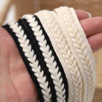 1.5cm wide wheat ear shoelaces for canvas shoes, men's and women's braided rope shoelaces for white
