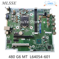 Original For HP ProDesk 480 G6 MT Desktop Motherboard L64054-001 L64054-601 L61688-001 Support 9th generation CPU 100% Tested