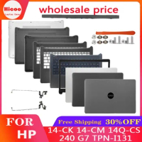 New For HP 14-CK 14-CM 14Q-CS 240 G7 TPN-I131 Shell Replacemen Laptop Lcd Back Cover/Front Bezel/Palmrest/Bottom With LOGO