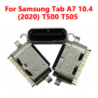 2-10pcs USB Type C Power Connector Jack For Samsung Galaxy Tab A7 10.4 (2020) T500 T505 USB Charging Dock Charge Socket Port