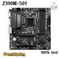 For MSI Z390M-S01 Motherboard 128GB M.2 LGA 1151 DDR4 Micro ATX Z390 Mainboard 100% Tested Fully Work